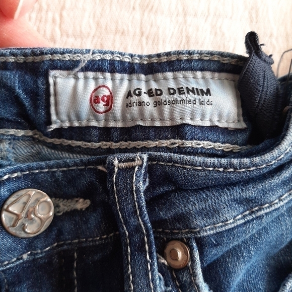 ADRIANO Goldschmied Kids jeans size 8 - Picture 3 of 16